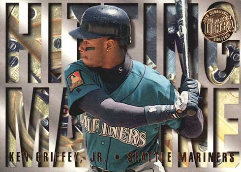 Insert Card Craze: Fleer Ultra Hitting Machines Baseball Cards of