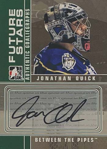 2007-08 Jonathan Quick Manchester Monarchs Game Worn Jersey