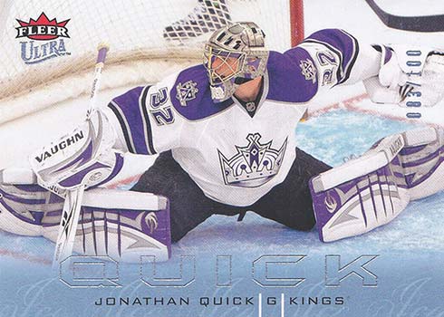 Jonathan Quick Los Angeles Kings Autographed Retro Purple Jersey
