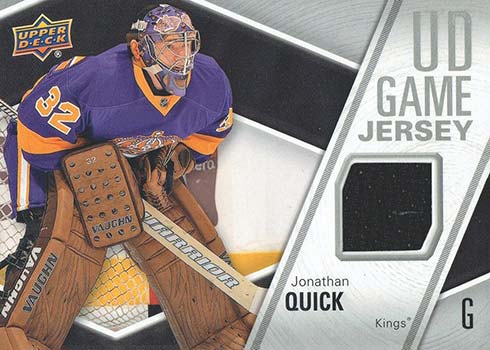 2007-08 Jonathan Quick Manchester Monarchs Game Worn Jersey