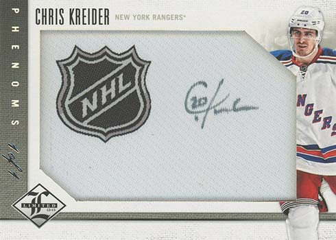 Chris Kreider New York Rangers Autographed 2012-13 Upper Deck