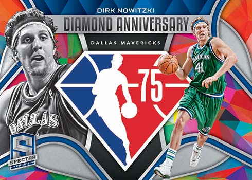 2021-22 Panini Spectra Basketball Diamond Anniversary Dirk Nowitzki