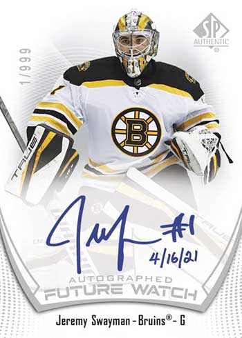 2021-22 SP Authentic Hockey Checklist, Teams, Hobby Box Info