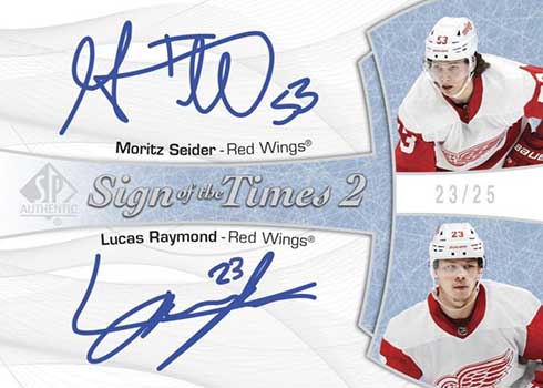 2021-22 SP Authentic Hockey Sign of the Times 2