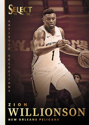 2021-22 Panini Select Basketball Checklist, Team Sets, Box Info