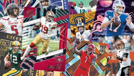 2023 Score Football Checklist, Team Set Lists, Hobby Box Info