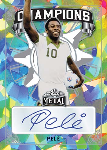 2022 Leaf Metal Soccer Checklist, Hobby Box Info, Release Date