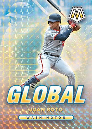 2022 Panini Mosaic Baseball Global Juan Soto