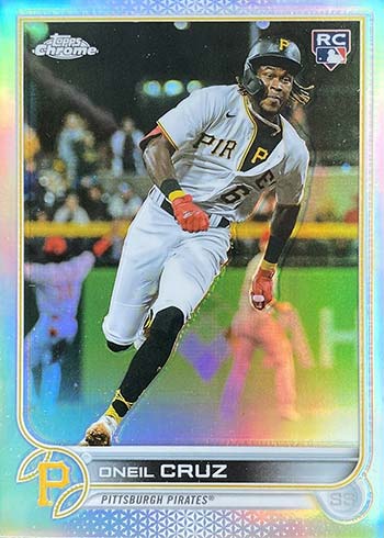 Oneil Cruz Pittsburgh Pirates 2022 Topps # 537 Rookie Card