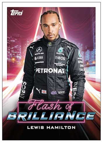 2022 Topps Formula 1 Flash of Brilliance Lewis Hamilton