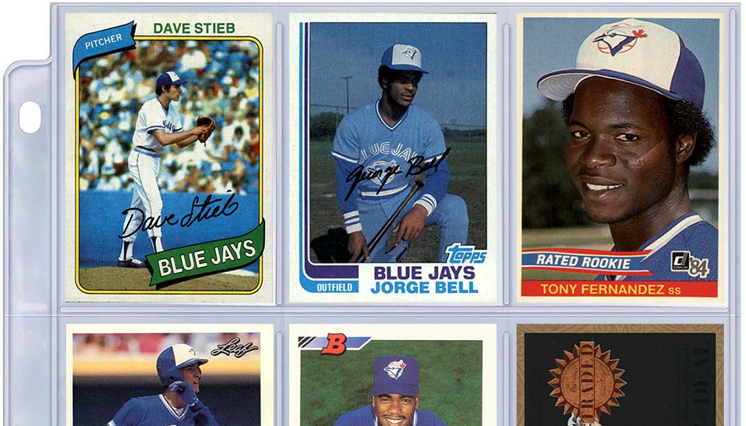 Toronto Blue Jays ROOKIE Cards 1985-1992 8 Players to 