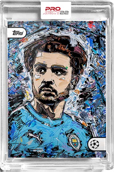 Topps Project22 Jack Grealish by Ivan Beslic