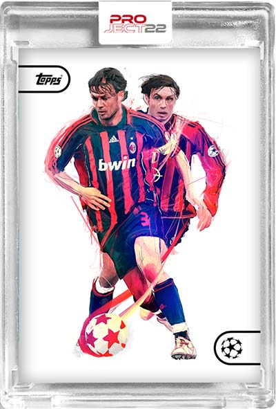 Topps Project22 Paolo Maldini by Rafal Rola