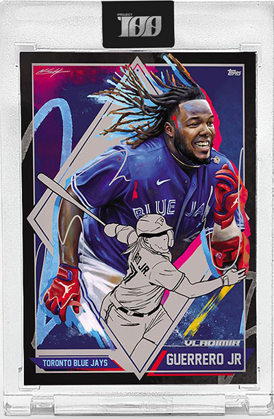 Topps Project100 Baseball Checklist, Project 100 Artists, Print Runs