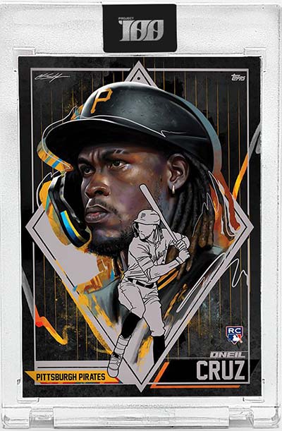 Topps Project100 Oneil Cruz by Chuck Styles