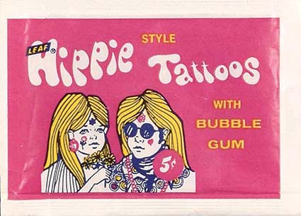 Pirate Tattoo Bubble Gum Wrapper  1970s  Todd Franklin  Flickr  Pirate  tattoo Bubble gum Gum