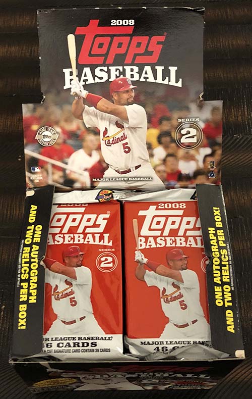 最先端 2点 topps series2 シュリンク付 未開封ボックス