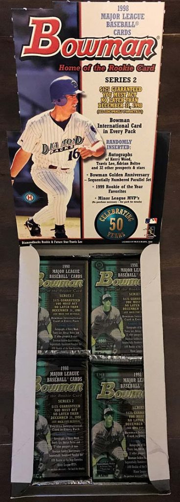 RANDOM TEAM BOX BREAK- TWO Hobby Boxes 1998 Bowman Chrome