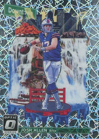 Sports Trading Cards - 2018 ABSOLUTE JOSH ALLEN ROOKIE PREMIERE