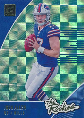 Josh Allen 2018 Donruss The Elite Series Rookies #R4 RC (ISA 10)