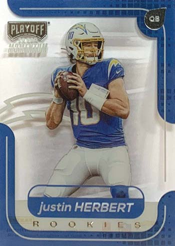 : 2020 Panini CHRONICLES Football Cards FACTORY SEALED Blaster  Box with 40 Cards - Look for Justin Herbert, Joe Burrow and Tua Rookie  Cards - Plus Custom Herbert and Burrow Cards Pictured :