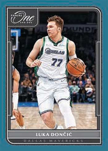 2021-22 Panini One and One Basketball Blue Luka Doncic