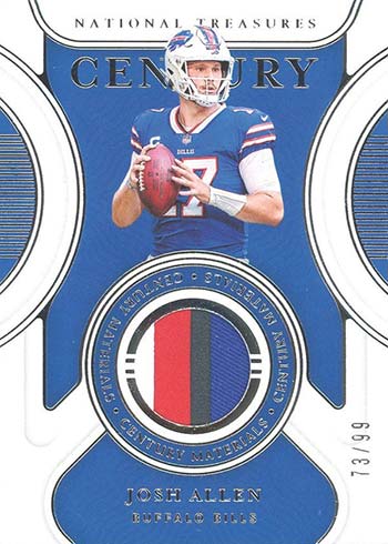 Josh Allen 2021 Contenders Season Ticket #10 Buffalo Bills