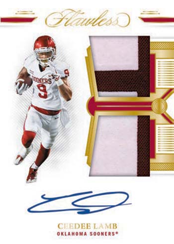 2022 Panini Flawless Football Checklist, Team Set Lists, Box Info