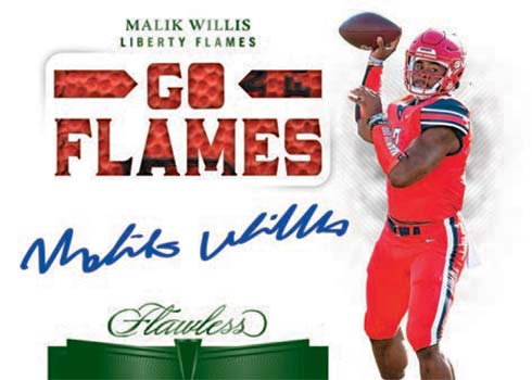 2021 Panini Flawless Collegiate Football Checklist, Details, Boxes