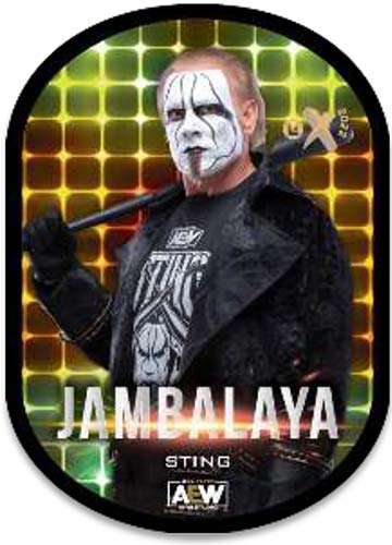 2022 SkyBox Metal Universe AEW Jambalaya Sting