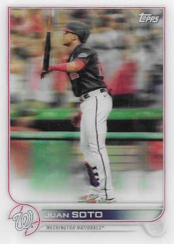 .com: 2022 TOPPS FLASHIEST FEET #FF-9 JUAN SOTO WASHINGTON NATIONALS  BASEBALL MLB : Collectibles & Fine Art