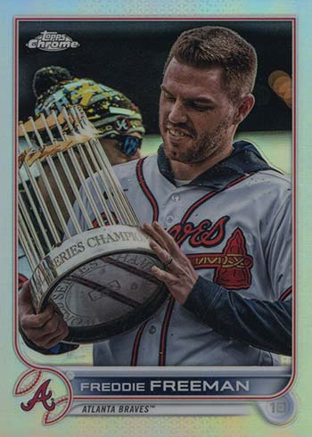 2018 Topps Chrome Xfractor Freddie Freeman – Baseball Cards 4U