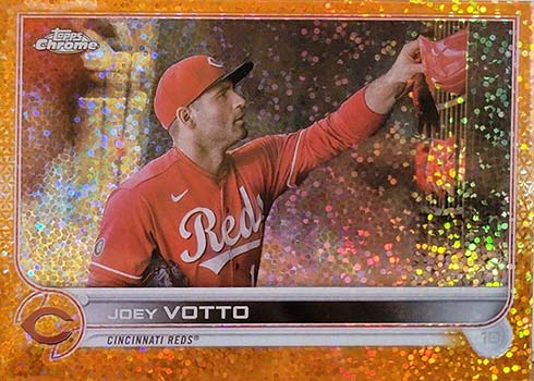  JOEY VOTTO MEM 2023 Topps Chrome Authentics Field of Dreams  Relic Refractor #TCA-JV Reds NM+-MT+ MLB Baseball : Collectibles & Fine Art