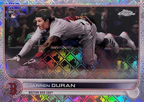 Jarren Duran 2022 Topps SP Variation #187 Price Guide - Sports Card Investor