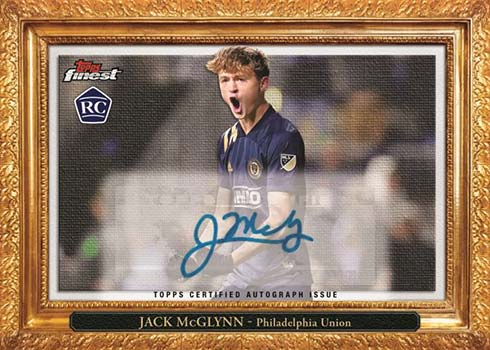 2022 Topps Finest MLS PITCHuresque Autographs Jack McGlynn