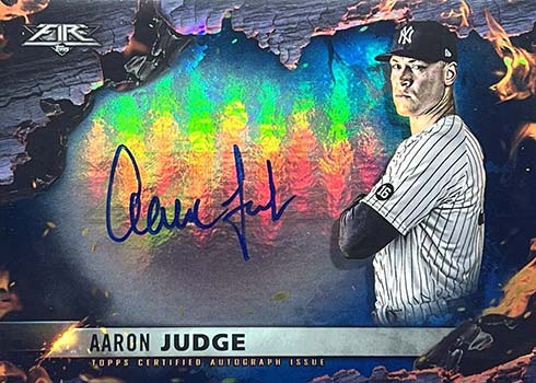 Aaron Judge 2022 Topps FIRE Series Mint Card #120