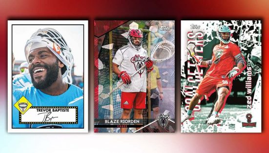 Lizards Add New Chapter to Lacrosse's Trading Card Collection