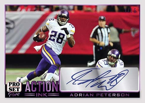 2023 Pro Set Pure Action Ink Randy Moss
