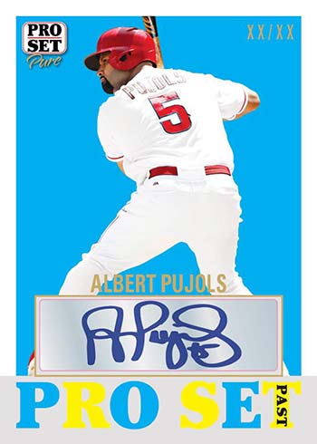 2023 Pro Set Pure Pro Set Past Albert Pujols