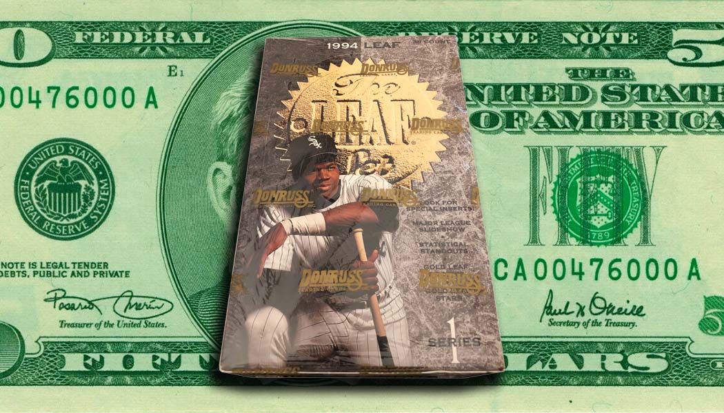 1994 Leaf Series 1 Baseball Box Break, Review and Breakdown