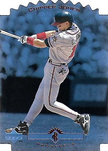 1996 Upper Deck All Rookie Chipper Jones #42 on Kronozio