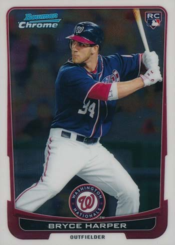 2012 Topps Bryce Harper Front Leg up Rookie RC 661 PSA 9 Mint 