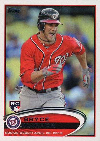 Bryce Harper 2012 Topps Chrome Refractor #196 Price Guide - Sports Card  Investor