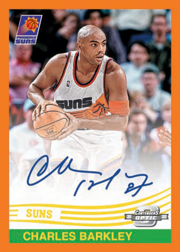 2021-22 Panini Contenders Optic Basketball 1984 Tribute Autographs Charles Barkley