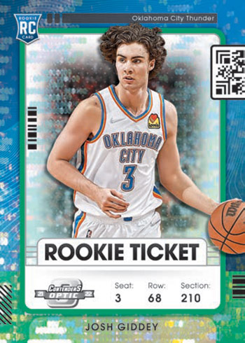 2021-22 Panini Contenders Optic Basketball Checklist, Box Info