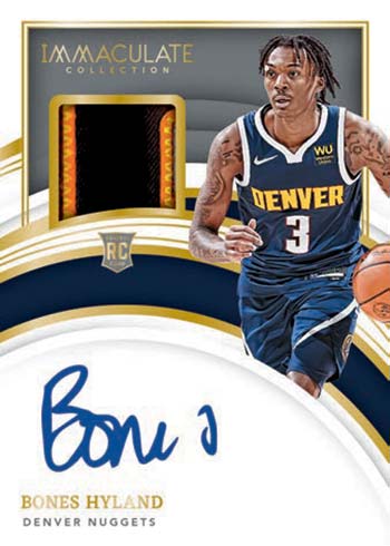 2021-22 Panini Immaculate Basketball Checklist, Teams, Box Info