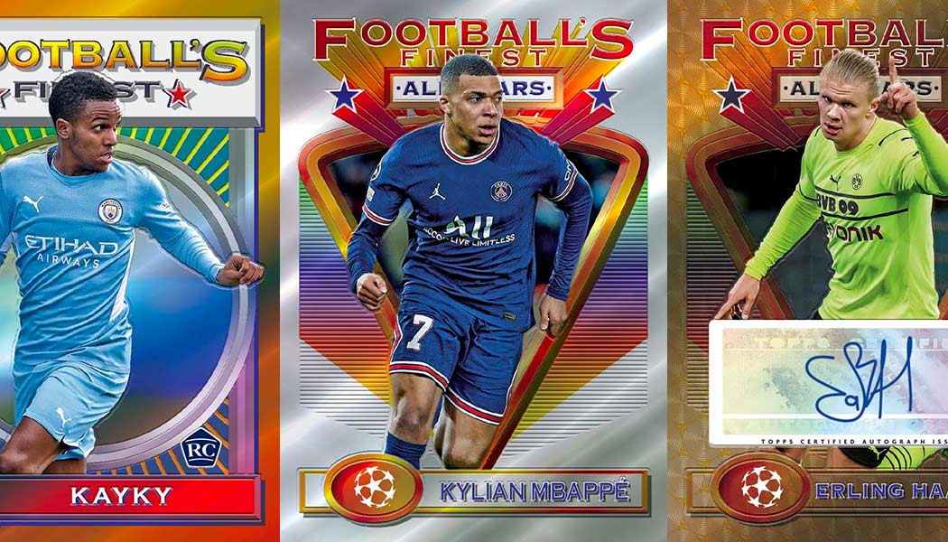 202122 Topps Finest Flashbacks UEFA Checklist, Box Info, Teams