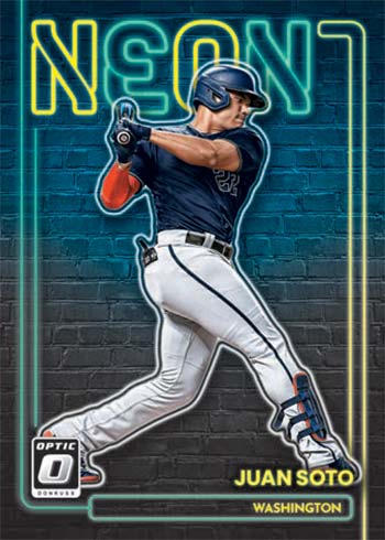 2022 Donruss Optic Baseball Neon Juan Soto
