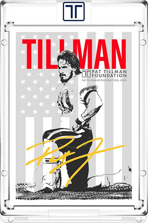 Pat Tillman Foundation, DINK Partner to Create Football Cards