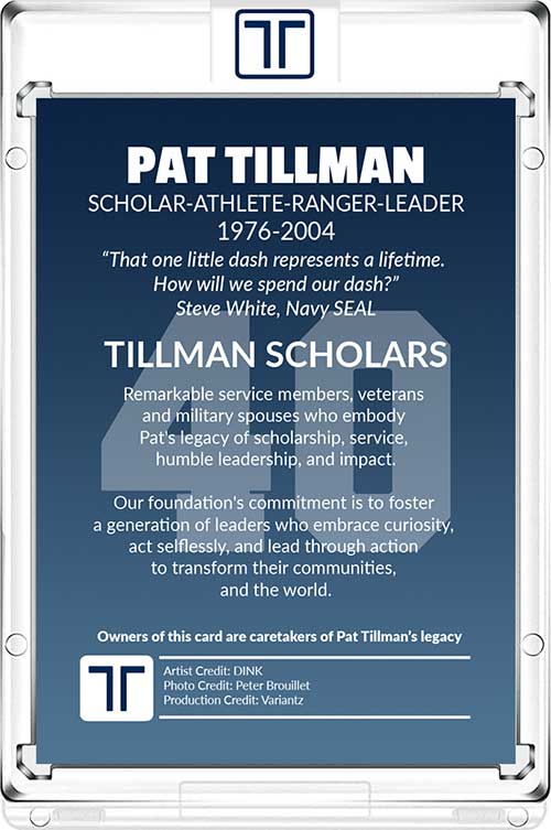 Pat Tillman Cards  Trading Card Database
